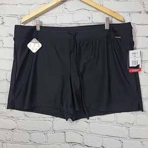 ZeroXposur Swim Shorts Womens Size 18W Black Swimsuit Bottom Trunk new NWT